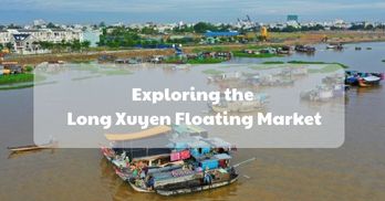 Exploring the charms of Long Xuyen Floating Market - Handspan Travel Indochina
